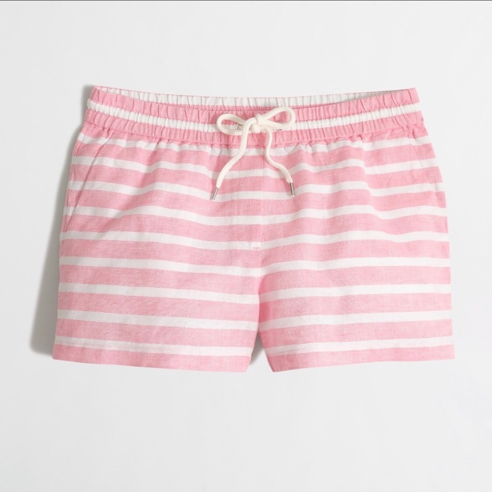🆕J. Crew Linen Blend Shorts, Sz 00